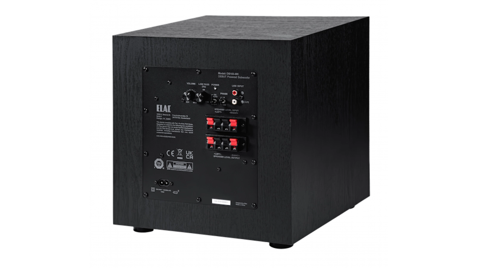 Debut 3.0 Subwoofers | Subwoofer | DS103-BK | Best Audiophile Speakers